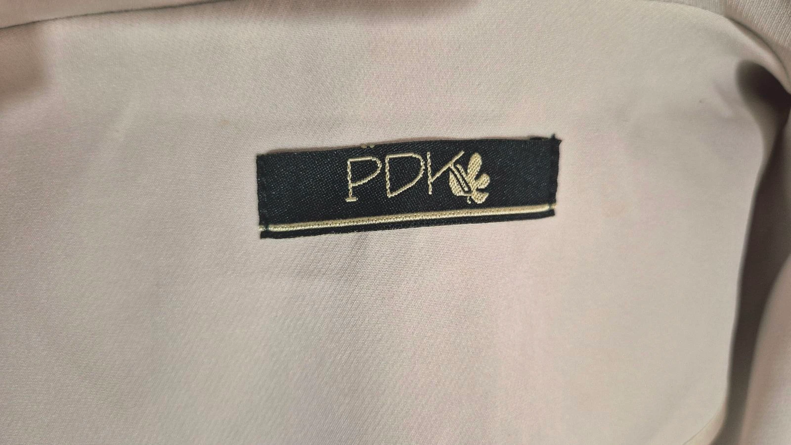 PDK beige jurkjasje met riem – photo 6
